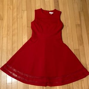 Calvin Klein Women’s Red Dress
